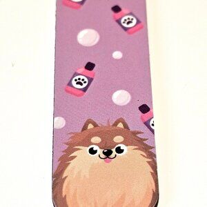 Pomeranian Puppy Magnetic Bookmark, Fluffy Dog, Cute, Reading, Gift, Page Holder